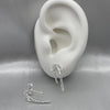 #AR109 - Arete De Moño Plata - PU1.9