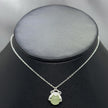 #G163 - Gargantilla Con Luciérnaga Brillante Plata - PU3.0