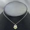 #G163 - Gargantilla Con Luciérnaga Brillante Plata - PU3.0