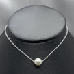 #G169 - Gargantilla Con Perla Plata - MI2.0