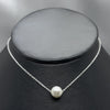 #G169 - Gargantilla Con Perla Plata - MI2.0