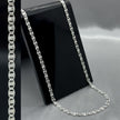 #CAD243 - Cadena Gucci Celeste Plata - 050 - 2mm - CADITA3.1