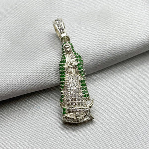 #D284 - Dije Virgen Guadalupe Plata - LL3.0