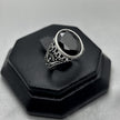 #AC166 - Anillo De Caballero Con Piedra - IC7.4