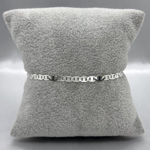 #PO153 - Pulso Gucci Plata - 080 - 3 mm- CE2.5