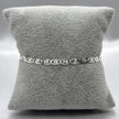 #PO156 - Pulso Gucci Pave Plata - 080 - 3.5 mm - CE3.4
