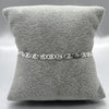 #PO156 - Pulso Gucci Pave Plata - 080 - 3.5 mm - CE3.4