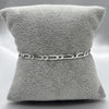 #PO152 - Pulso Figaro 1x1 Plata - 080- 4mm - CE4.2