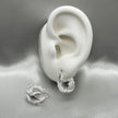#ARR114 - Arracada Diamantado Aleatorio Plata - ZC3.8