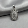 #D185 - Dije/Medalla Virgen De Guadalupe Con Piedra Zirconia Plata - F1.8