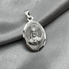 #D297 - Dije Oval Jesús/Sagrado Corazón - CE1.9