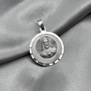 #D317 - Dije Circular Jesús/Sagrado Corazón - CE2.1