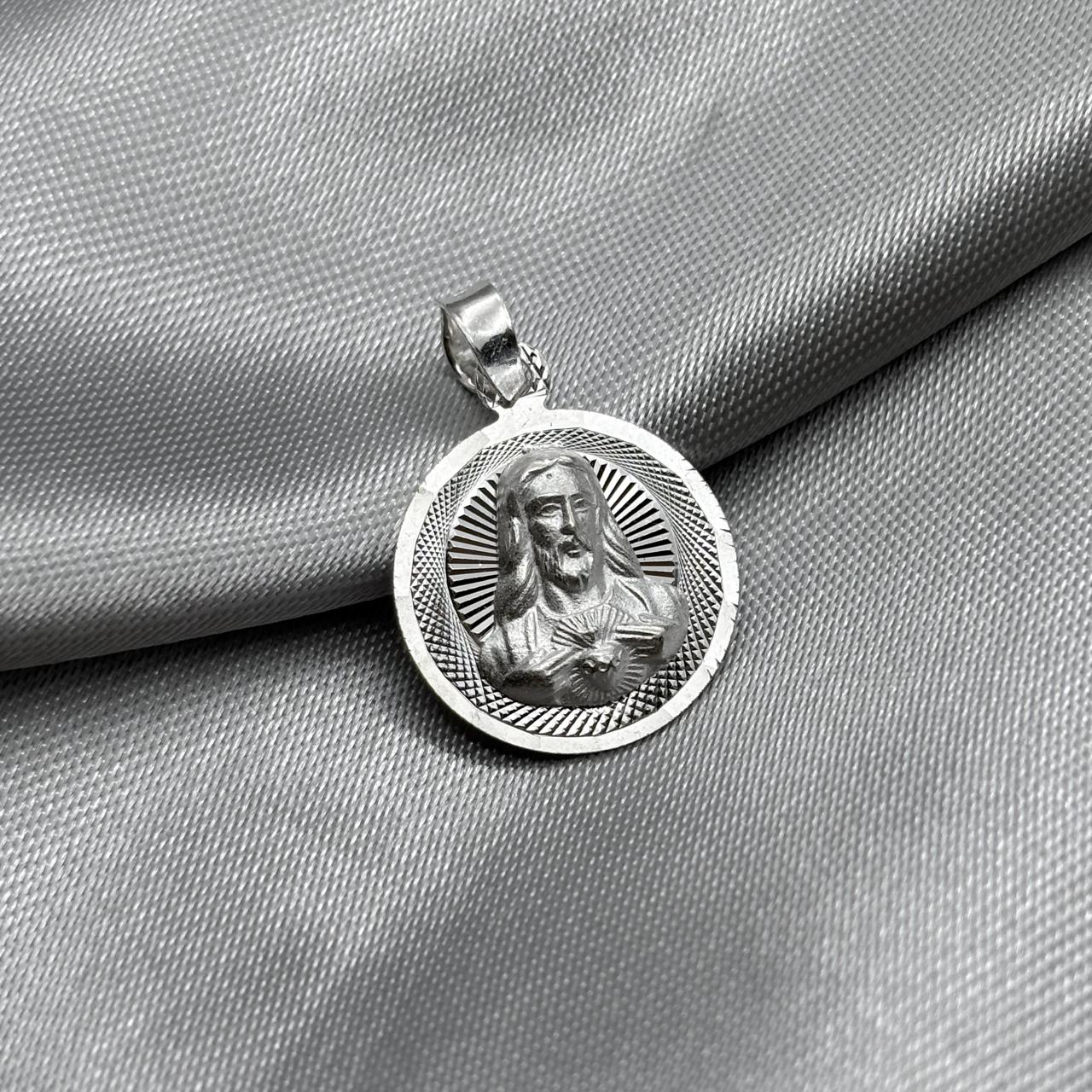 #D317 - Dije Circular Jesús/Sagrado Corazón - CE2.1