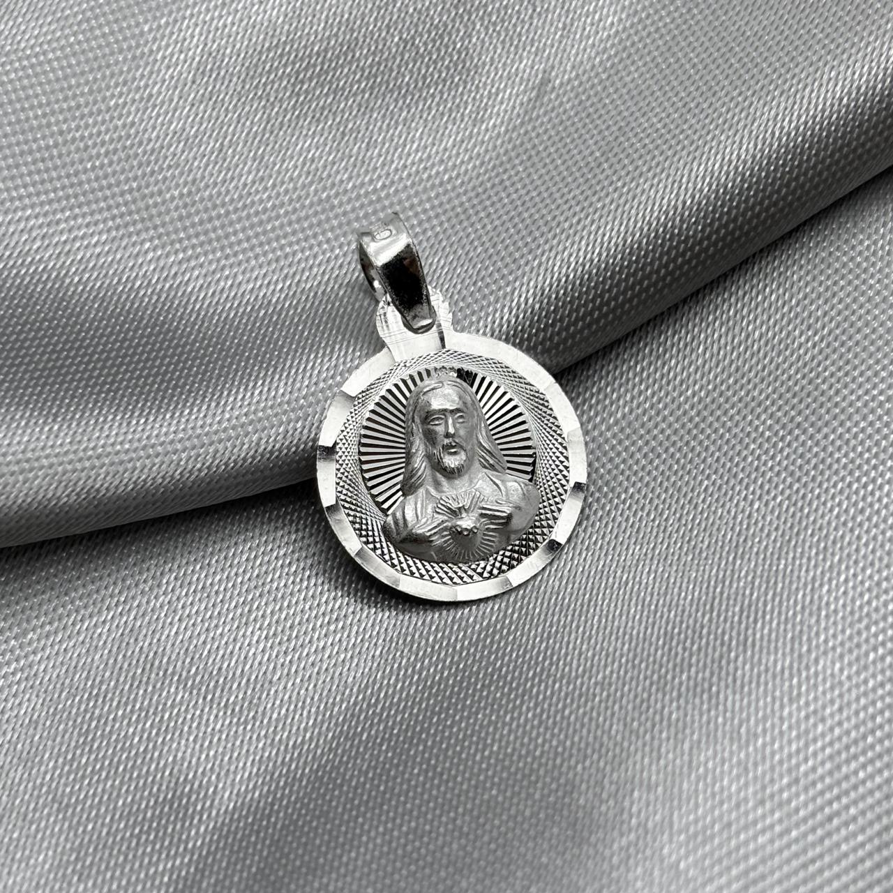 #D317 - Dije Circular Jesús/Sagrado Corazón - CE2.1