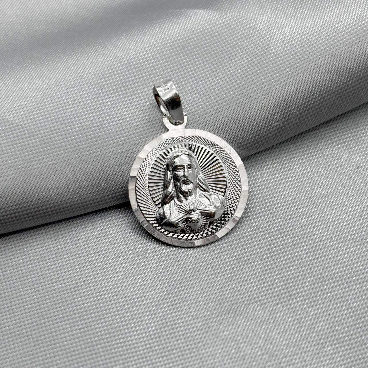 #D317 - Dije Circular Jesús/Sagrado Corazón - CE2.1