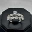 #AL141 - Alianza Enrrollado con Zirconia Plata - PU4.8