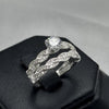#AL141 - Alianza Enrrollado con Zirconia Plata - PU4.8