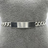 #ESC126 - Esclava Barbada Plata - 150 - 6 mm - A06/11