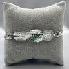 #ESC128 - Esclava San Judas Con Zirconia Plata - 7 mm - ZC18.8