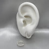 #H157 - Huggie De Plata Con Zirconia - F3.3