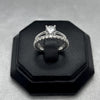 #AL113- Alianza Liso Con Zirconia Y Churumbela Plata - PU4.5