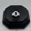 #AD314 - Anillo Graduación Kinder Con Zirconia Plata - F1.4