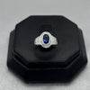 #AD314 - Anillo Graduación Kinder Con Zirconia Plata - F1.4