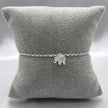 #PA194 - Pulsera Elefante Con Zirconia Plata -LL2.4