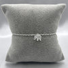 #PA194 - Pulsera Elefante Con Zirconia Plata -LL2.4