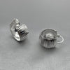 #ARR105 - Arracada Diamantada Plata - ZC4.6