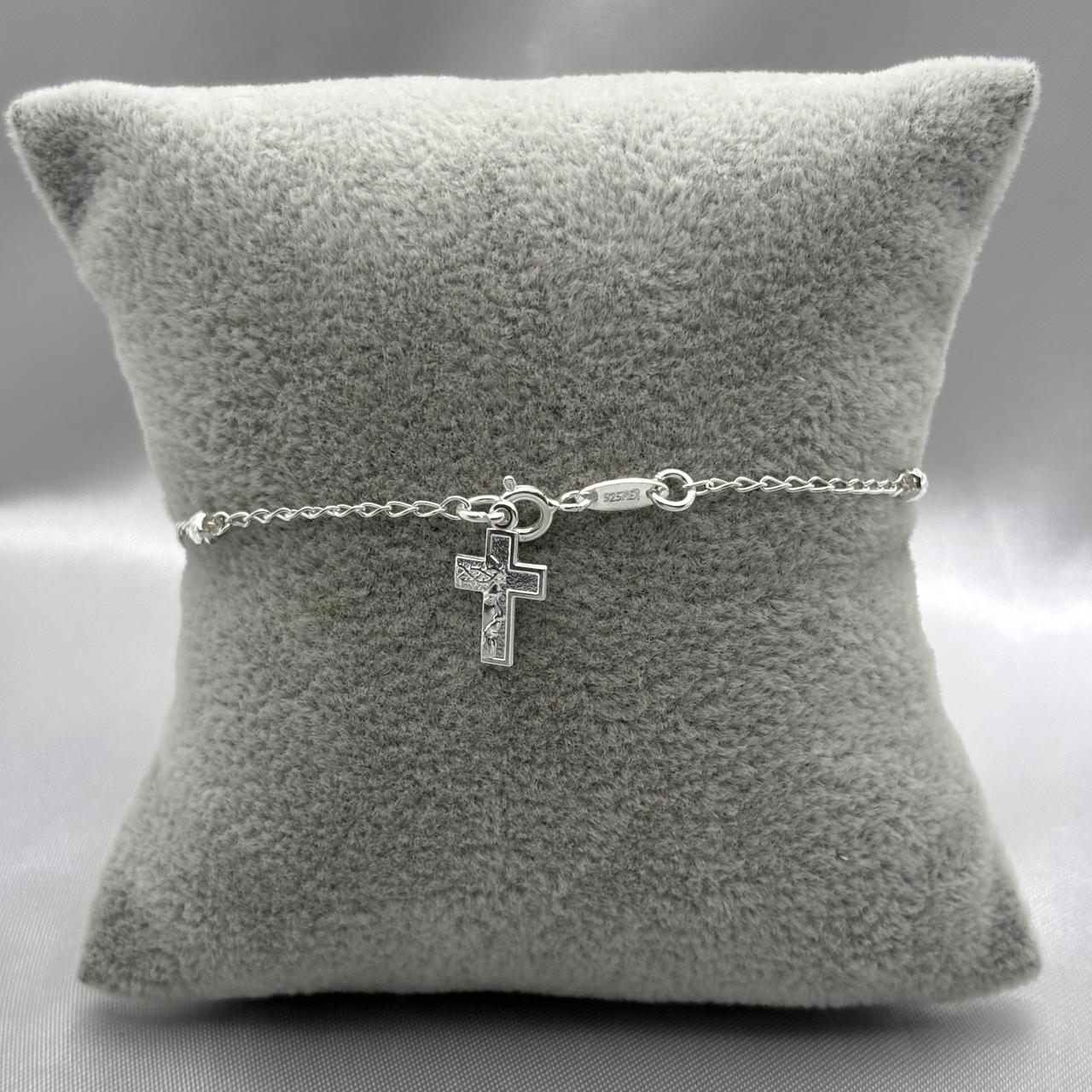 #MR135 - Misterio De Jesús Rayada Plata - 3 mm - C09/2.3