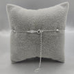 #T122 - Pulsera/Tobillera Mariposa Plata - C11/2.5