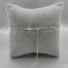 #T122 - Pulsera/Tobillera Mariposa Plata - C11/2.5