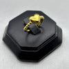 #AOL141 - Anillo Ajustable Corazón Oro Laminado 18K