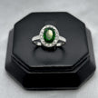 #AD202 - Anillo Elegante Con Zirconia Plata - A09/2.5