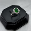 #AD202 - Anillo Elegante Con Zirconia Plata - A09/2.5
