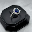 #AD202 - Anillo Elegante Con Zirconia Plata - A09/2.5