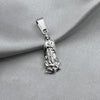 #D499 - Dije Virgen De Guadalupe Plata - A08/1.0