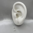 #BR296 - Broquel Con Zirconia Plata - E32