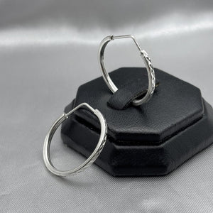 #ARR137 - Arracada Redonda Diamantada Plata - CE4.3