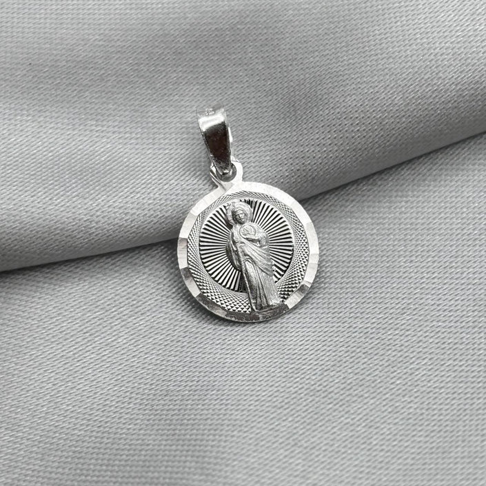#D384 - Dije San Judas Plata - CE1.5