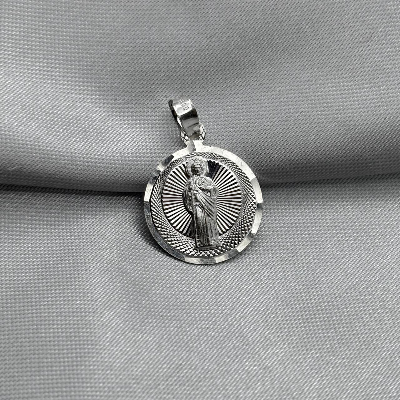 #D384 - Dije San Judas Plata - CE1.5