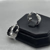 #ARR114 - Arracada Diamantado Aleatorio Plata - ZC3.8