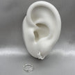 #H193 - Huggie Con Zirconia Plata - LL1.5
