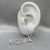 #H200 - Huggie Colgante Corazón Piedra Zirconia Plata - B08/2.9
