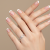#AD430 - Anillo Con Piedra De Zirconia Plata - B12/2.0