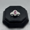 #AD343 - Anillo Graduación Primaria Con Zirconia Plata - F1.7