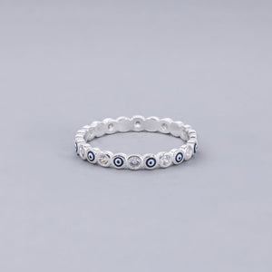 #AD118 - Anillo Churumbela De Ojo Turco - IC1.8
