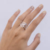 #AD125 - Anillo Ajustable Olas De Mar - LL2.0