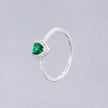 #AD149 - Anillo Corazón Plata - MI2.2